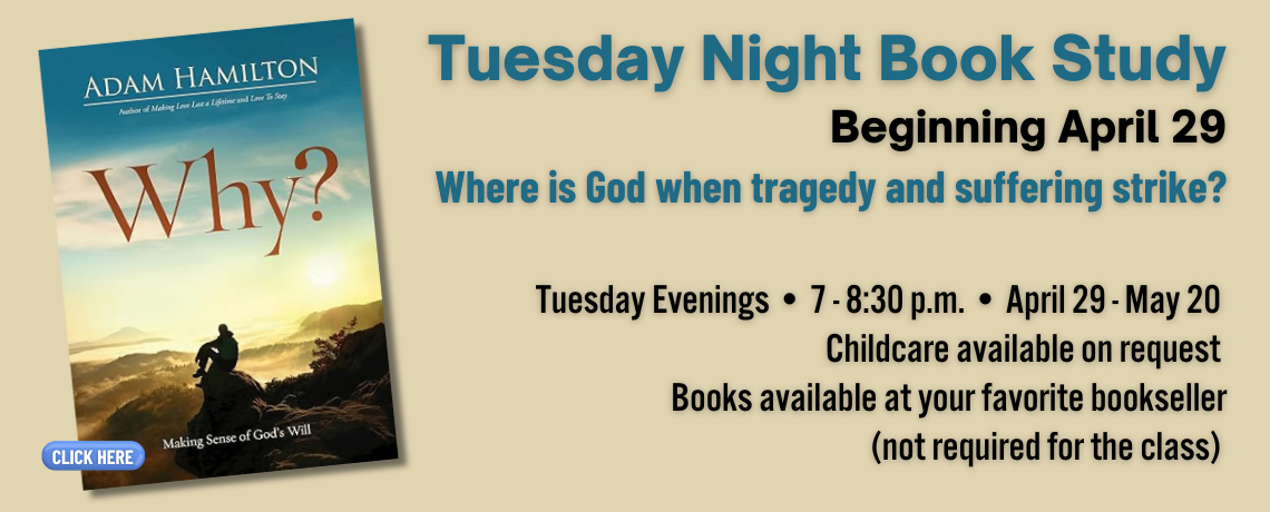 Tuesday Evening Study – April-May 2025
